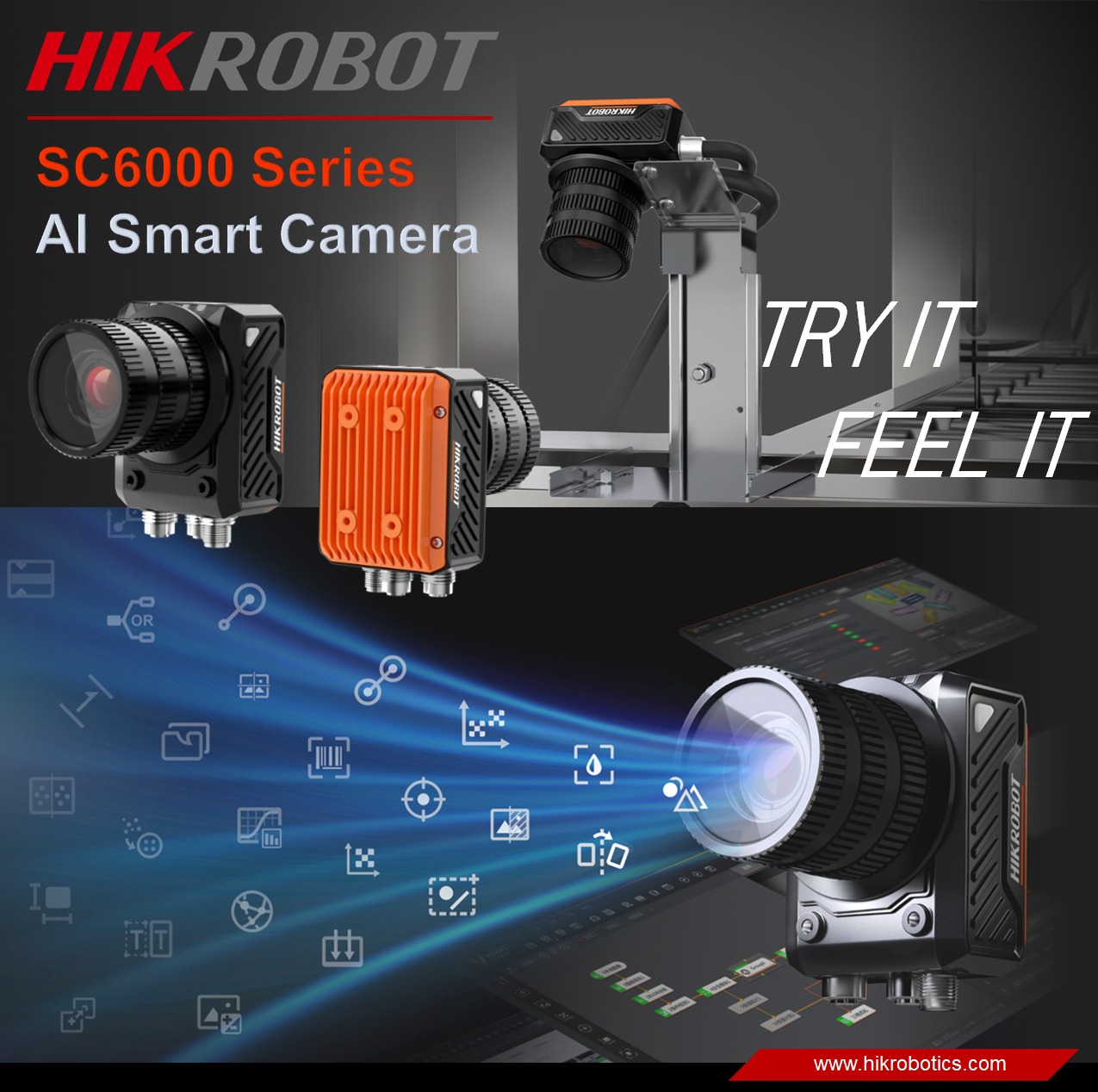Smart Camera Hikrobot untuk otomasi industri