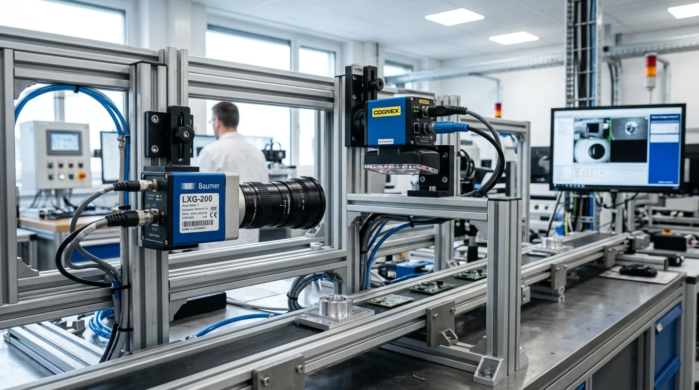 Machine vision camera dan kamera industri untuk sistem inspeksi visual otomatis
