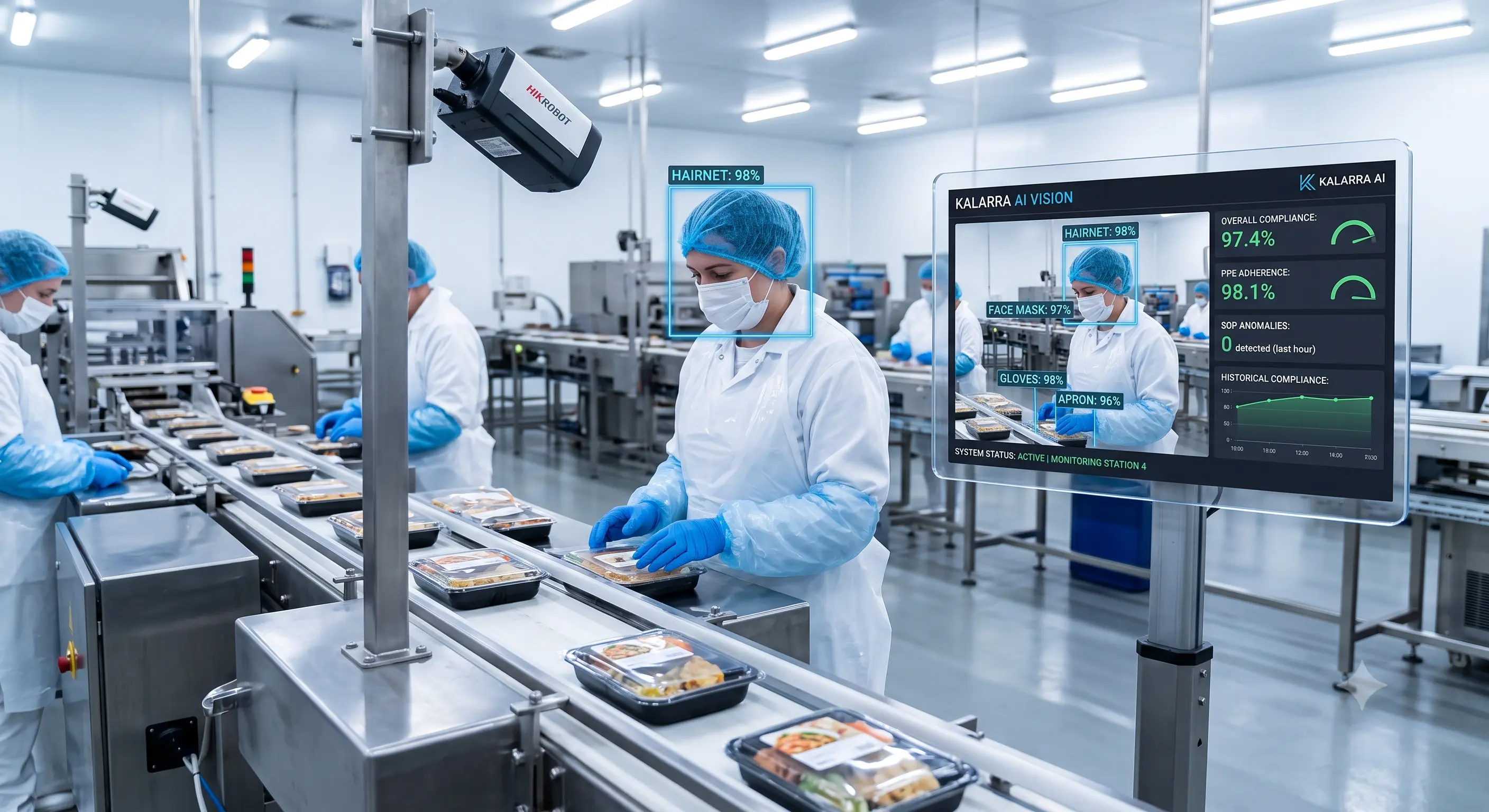 Monitoring SOP Compliance di Industri Makanan untuk Food Safety - Foto Dokumentasi Implementasi 2 - Kalarra.ai