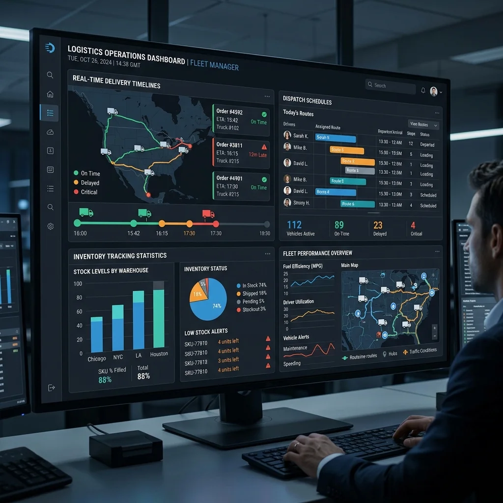 Cloud Monitoring untuk Supply Chain Visibility dan Logistics Tracking - Foto Dokumentasi Implementasi 3 - Kalarra.ai