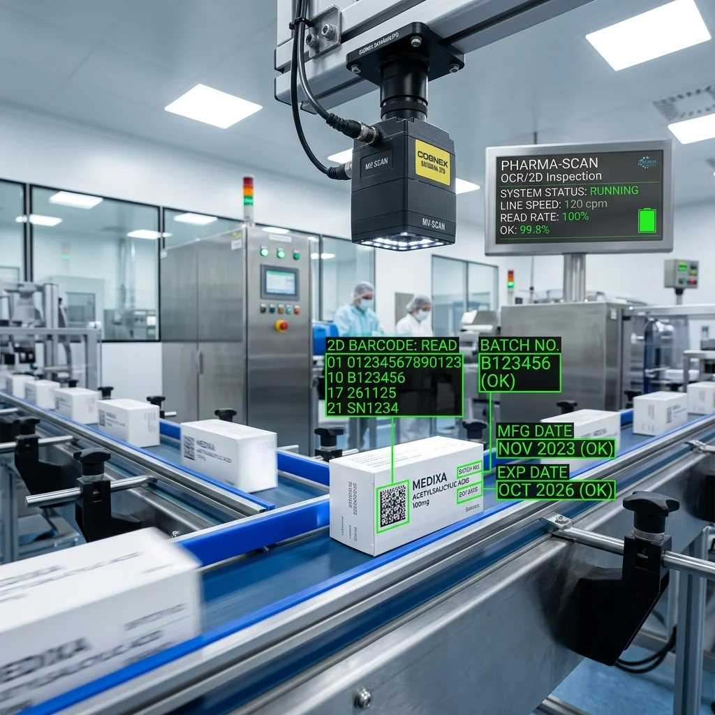 OCR AI untuk Traceability dan Serialisasi Produk Farmasi - Kalarra.ai Case Study Hero
