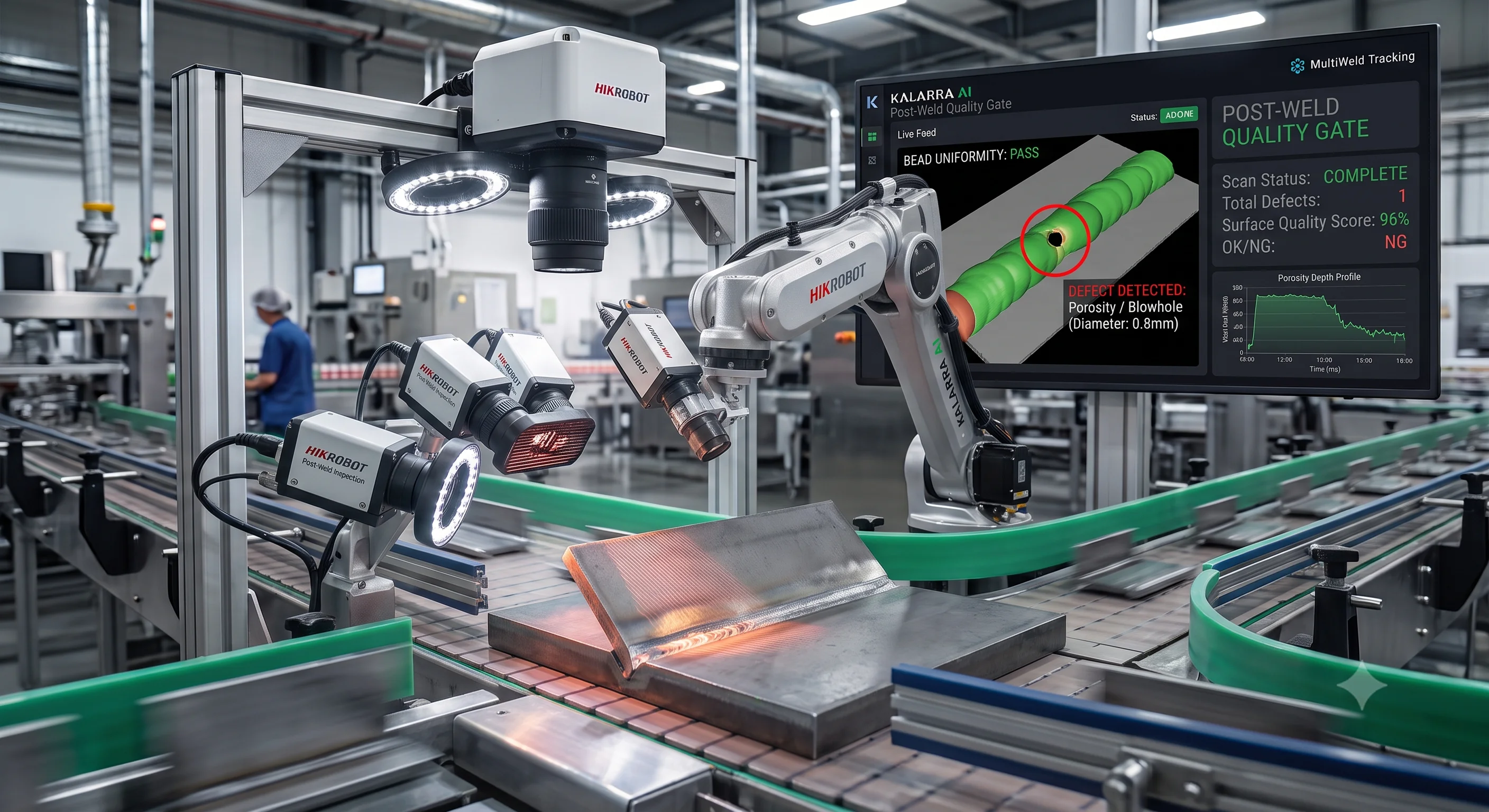 Vision Guided Robotic Welding untuk Presisi Pengelasan Otomatis - Foto Dokumentasi Implementasi 2 - Kalarra.ai