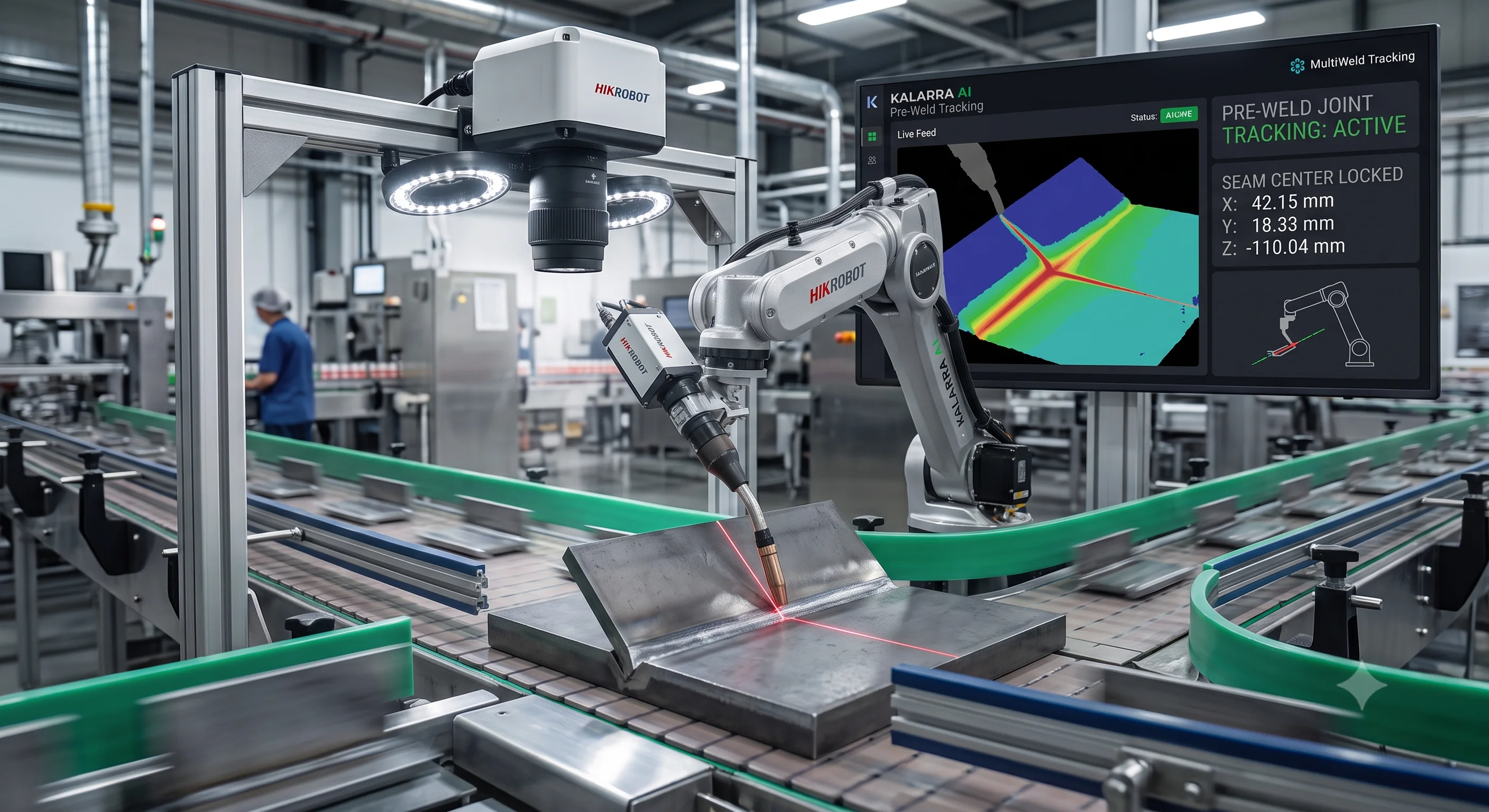 Vision Guided Robotic Welding untuk Presisi Pengelasan Otomatis - Foto Dokumentasi Implementasi 4 - Kalarra.ai
