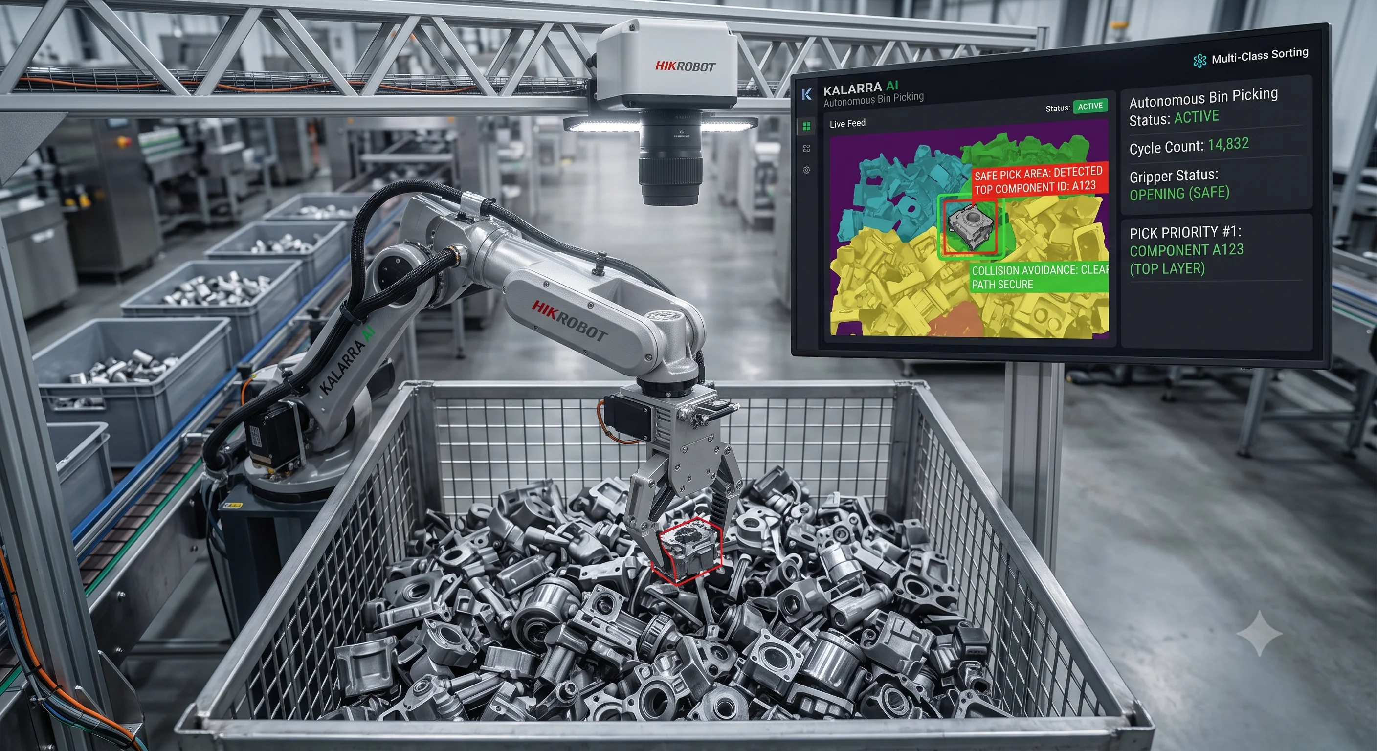 Vision Guided Robot untuk Pick and Place Presisi di Manufaktur - Foto Dokumentasi Implementasi 2 - Kalarra.ai
