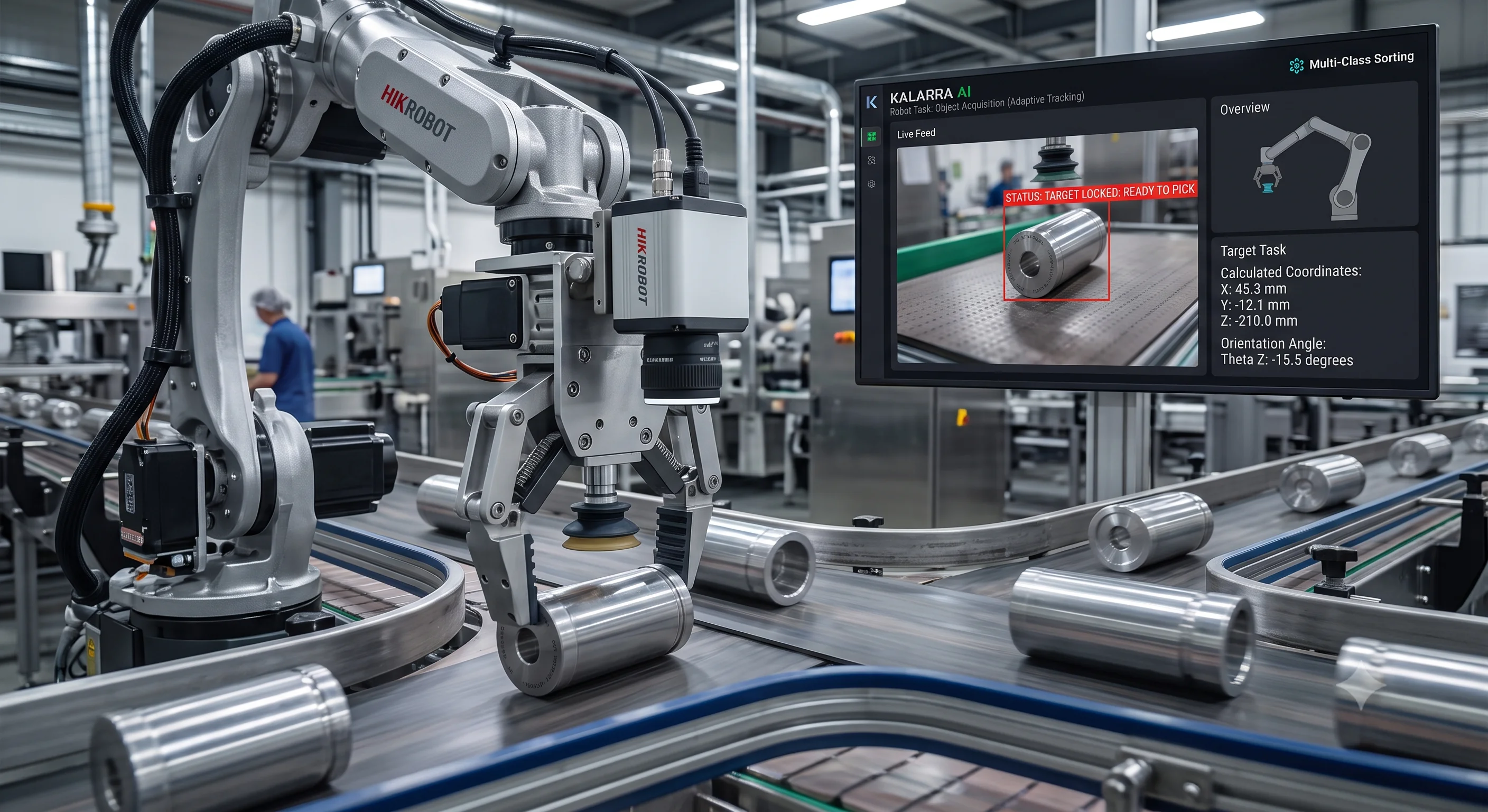 Vision Guided Robot untuk Pick and Place Presisi di Manufaktur - Foto Dokumentasi Implementasi 4 - Kalarra.ai