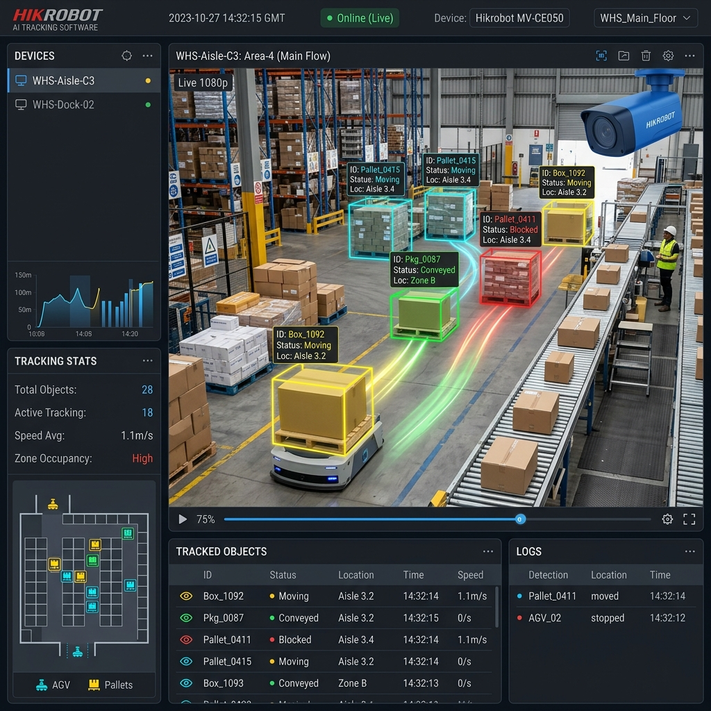 Object Tracking untuk Tracking Material di Warehouse dengan AI - Kalarra.ai Case Study