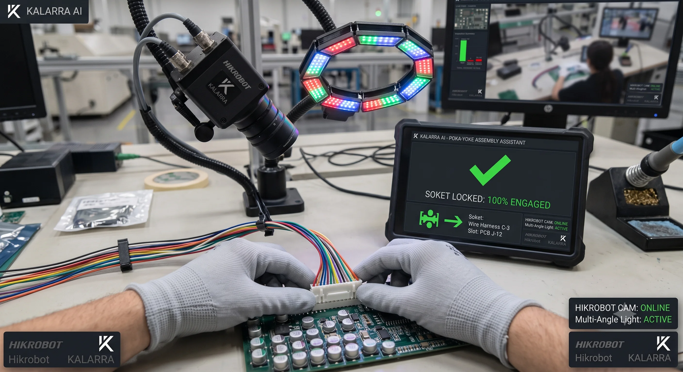 Verifikasi Assembly Komponen Elektronik dengan AI Vision - Kalarra.ai Case Study