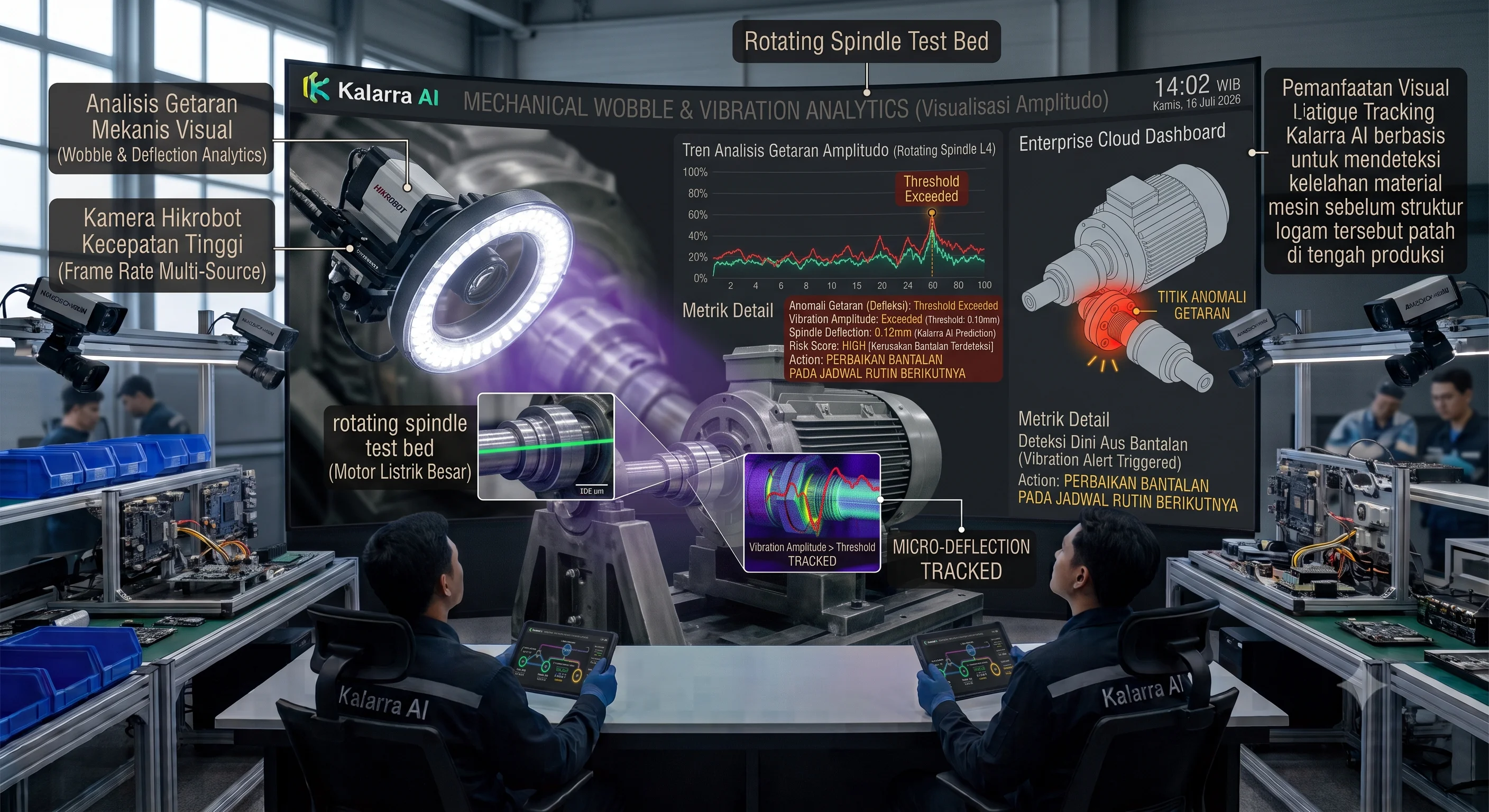 Cloud Monitoring untuk Predictive Maintenance di Industri Manufaktur - Foto Dokumentasi Implementasi 2 - Kalarra.ai