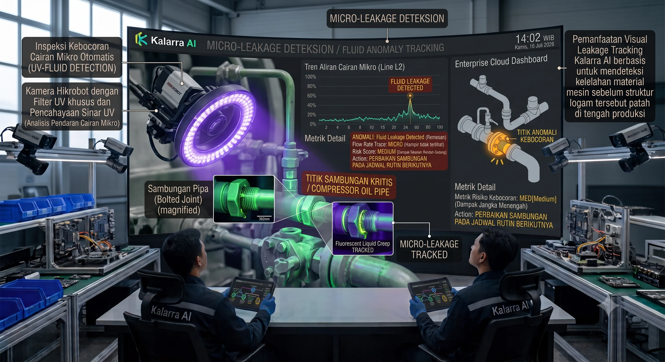 Cloud Monitoring untuk Predictive Maintenance di Industri Manufaktur - Foto Dokumentasi Implementasi 3 - Kalarra.ai